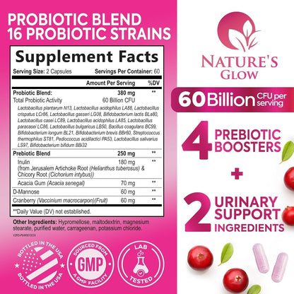 Probiotics for Women - for Digestive Health, Immune Support, & Vaginal Health