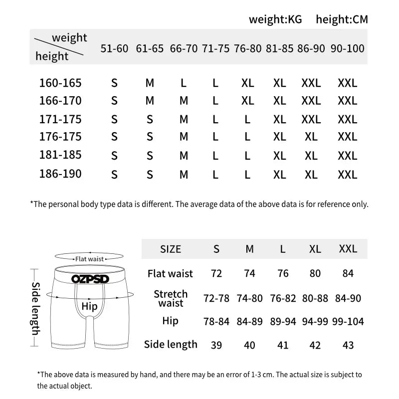 1Pcs Sexy Men Underwear Boxers Fashion Print Underpants Male Boxers Men'S Panties plus Size Breathable Man Boxer Briefs Trunks