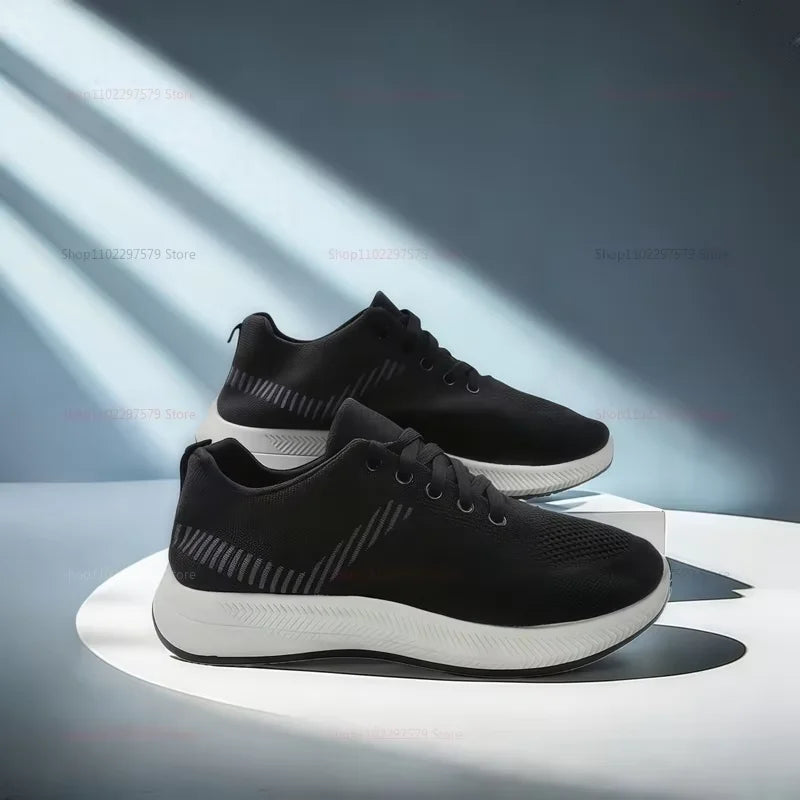 2025 Men'S Youth Outdoor Casual Shoes Breathable Running Tennis Shoes Sports Sneakers for Walking Training Active Wear