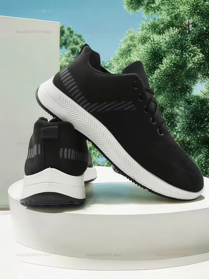 2025 Men'S Youth Outdoor Casual Shoes Breathable Running Tennis Shoes Sports Sneakers for Walking Training Active Wear