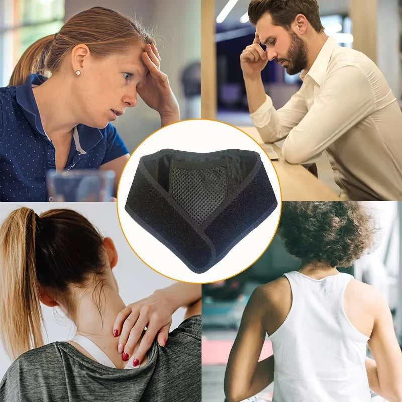 Electric Neck Heating Pad Heated Neck Wrap for Pain Relief Cervical Vertebra Fatigue Therapy Moxibustion Health Care Massager