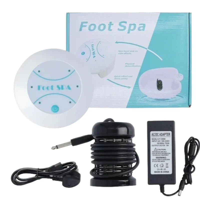 Detox Ionic Foot Spa Bath Machine Massage Foot Ionic Detoxification Relieves Fatigue Promote Good Health and Full for Vitality