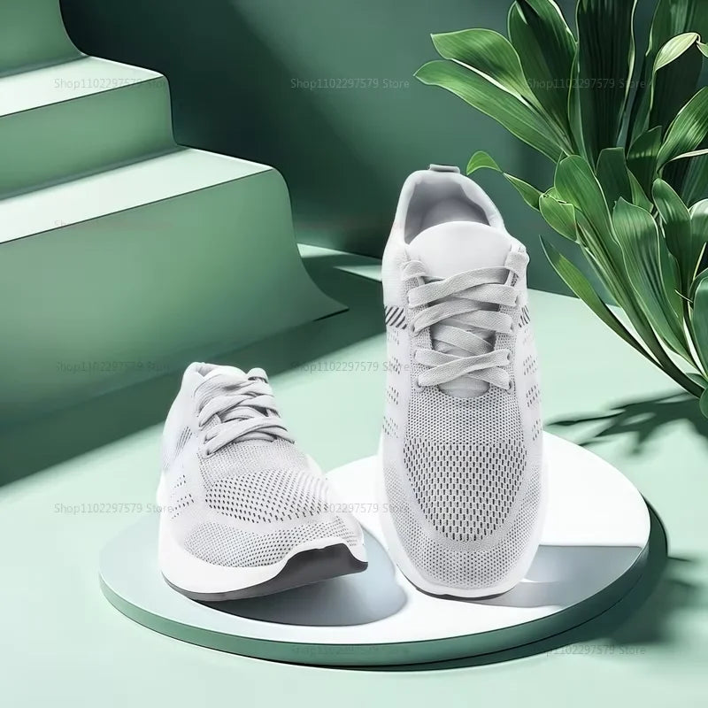 2025 Men'S Youth Outdoor Casual Shoes Breathable Running Tennis Shoes Sports Sneakers for Walking Training Active Wear